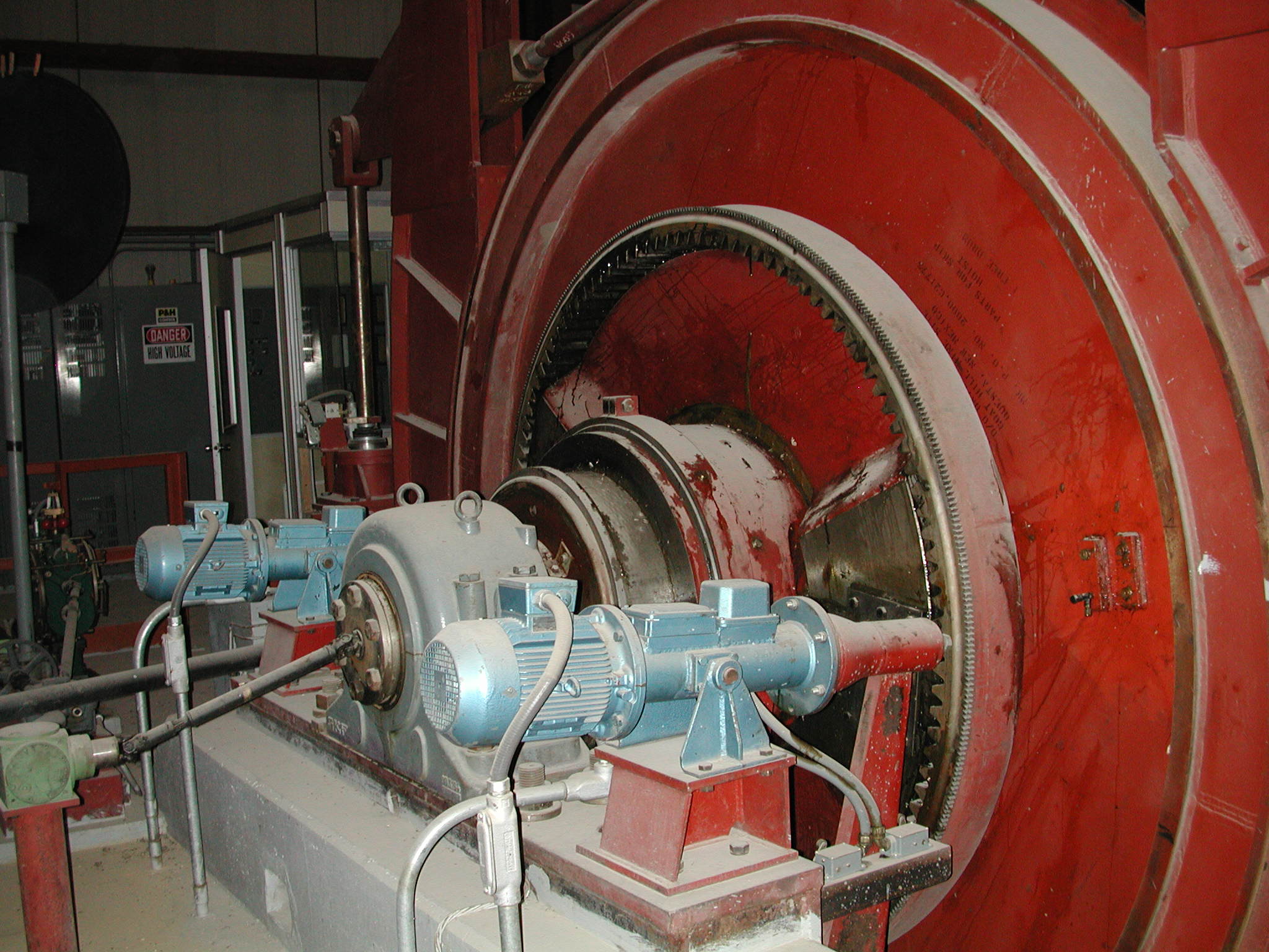 10 ft GHH Double Drum Mine Hoist for Sale